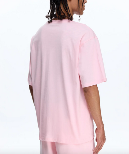 Les Benjamins Normal Fit Pembe Renkli Erkek Tişört SHORT SLEEVE TEE 314