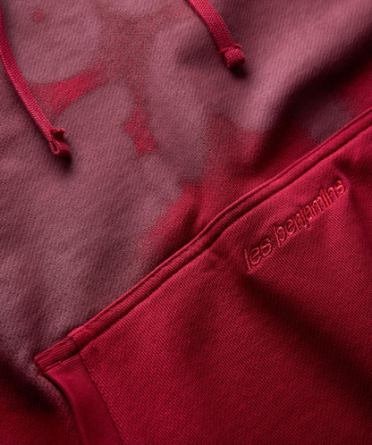 Les Benjamins Oversize Fit Kırmızı Renkli Erkek Kapüşonlu Sweatshirt HOODIE 307