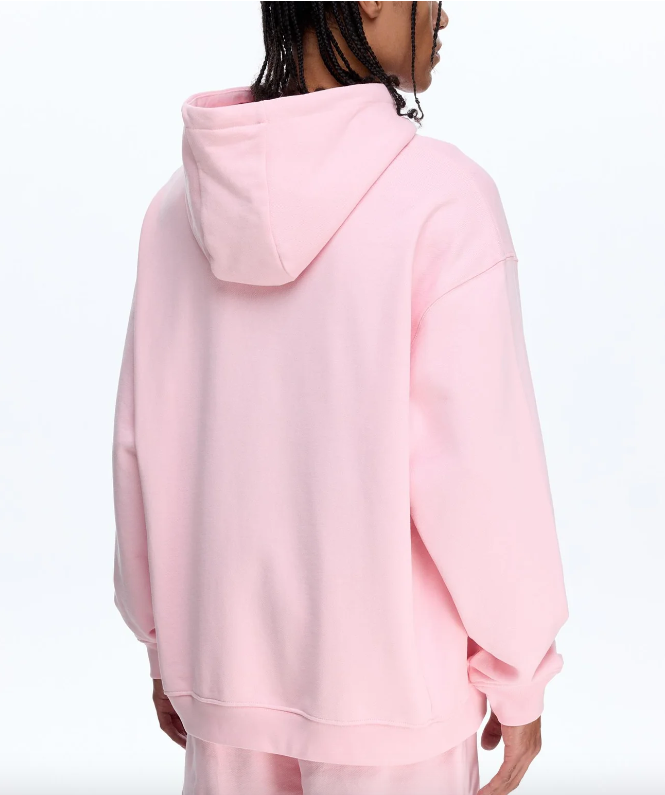 Les Benjamins Oversize Fit Pembe Renkli Erkek Kapüşonlu Sweatshirt HOODIE 308