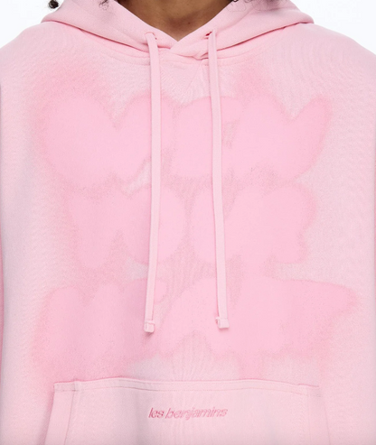 Les Benjamins Oversize Fit Pembe Renkli Erkek Kapüşonlu Sweatshirt HOODIE 308
