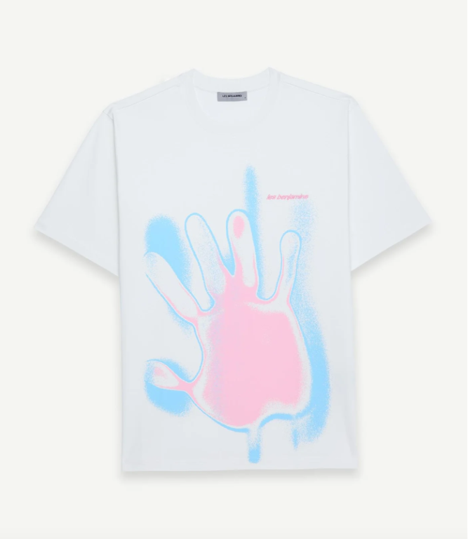 Les Benjamins Beyaz Renkli Erkek Tişört SHORT SLEEVE TEE 319