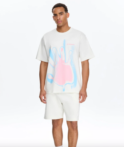 Les Benjamins Beyaz Renkli Erkek Tişört SHORT SLEEVE TEE 319