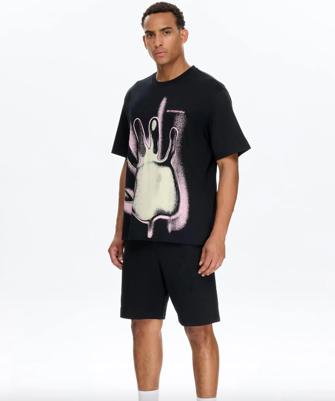 Les Benjamins Siyah Renkli Erkek Tişört SHORT SLEEVE TEE 320