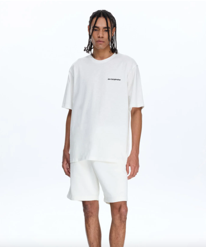 Les Benjamins Normal Fit Beyaz Renkli Erkek Tişört SHORT SLEEVE TEE 313