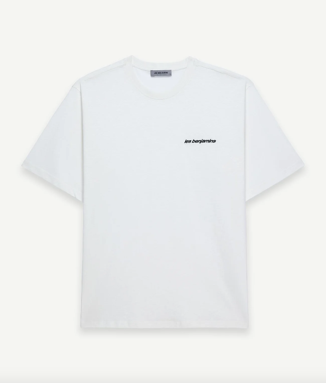 Les Benjamins Normal Fit Beyaz Renkli Erkek Tişört SHORT SLEEVE TEE 313
