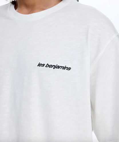 Les Benjamins Normal Fit Beyaz Renkli Erkek Tişört SHORT SLEEVE TEE 313