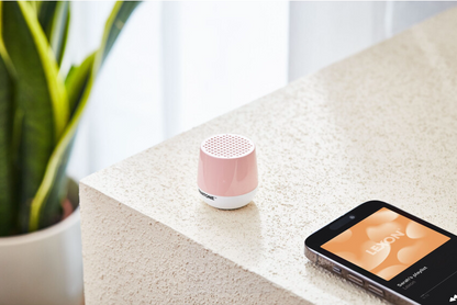 Lexon x Pantone Mino + Bluetooth Hoparlör Açık Pembe