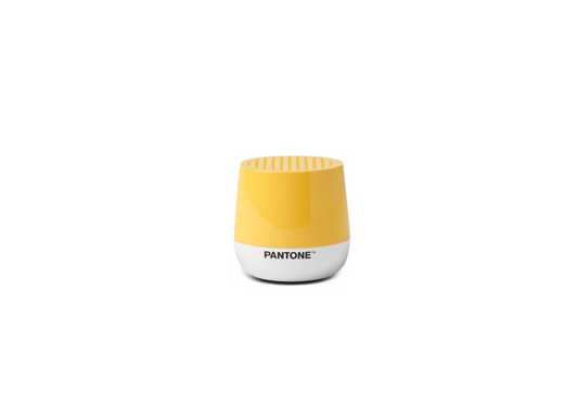 Lexon x Pantone Mino + Bluetooth Hoparlör Sarı