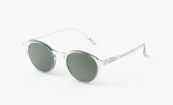 Izipizi Sun #D Polarized Crystal - Şeffaf Yetişkin Polarize Güneş Gözlüğü