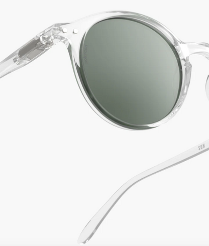 Izipizi Sun #D Polarized Crystal - Şeffaf Yetişkin Polarize Güneş Gözlüğü