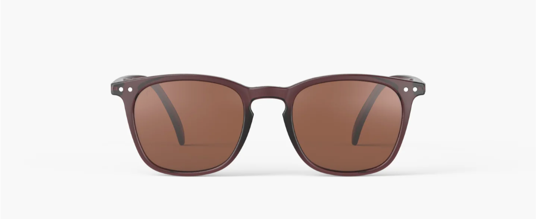 Izipizi Sun #E Old Leather - Koyu Kahverengi Yetişkin Güneş Gözlüğü