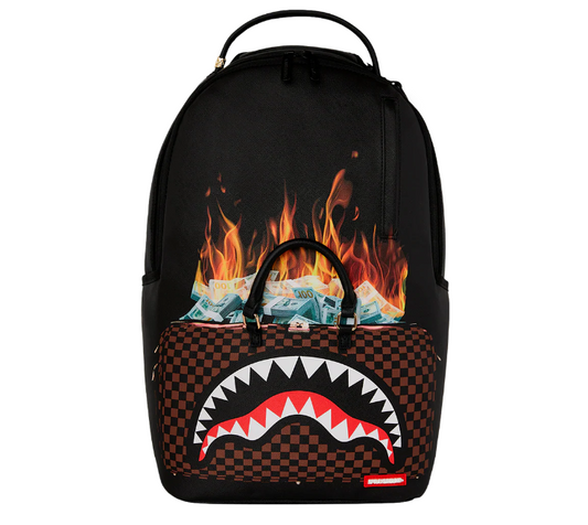 SPRAYGROUND MONEY BAG DOUBLE TAKE BACKPACK