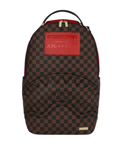 SPRAYGROUND KATANA CHECK BOSS BACKPACK