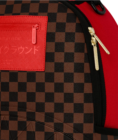 SPRAYGROUND KATANA CHECK BOSS BACKPACK