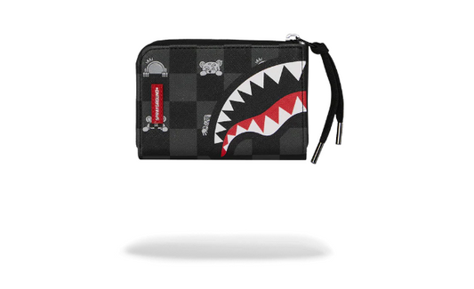 SPRAYGROUND SHARK MOB HIDEOUT WALLET
