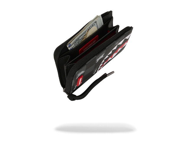 SPRAYGROUND SHARK MOB HIDEOUT WALLET