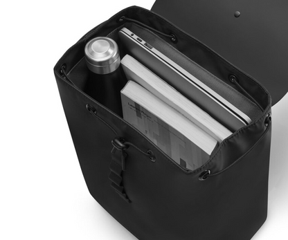 Gaston Luga Dash Bucket Laptop Bölmeli Sırt Çantası 11"/13" - Siyah
