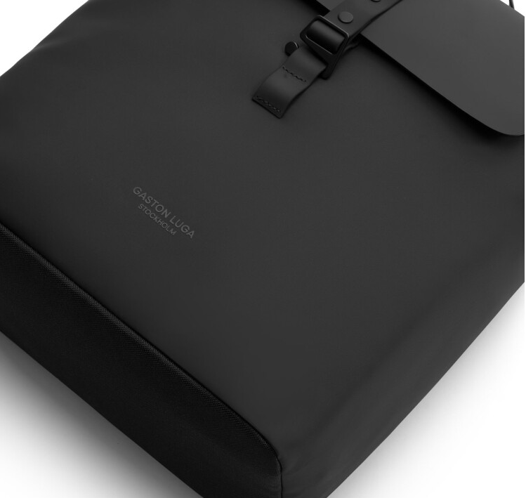 Gaston Luga Dash Bucket Laptop Bölmeli Sırt Çantası 11"/13" - Siyah