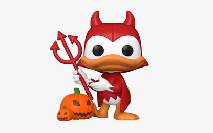 Funko POP - Disney Devil Donald with Pumpkin Special Edition