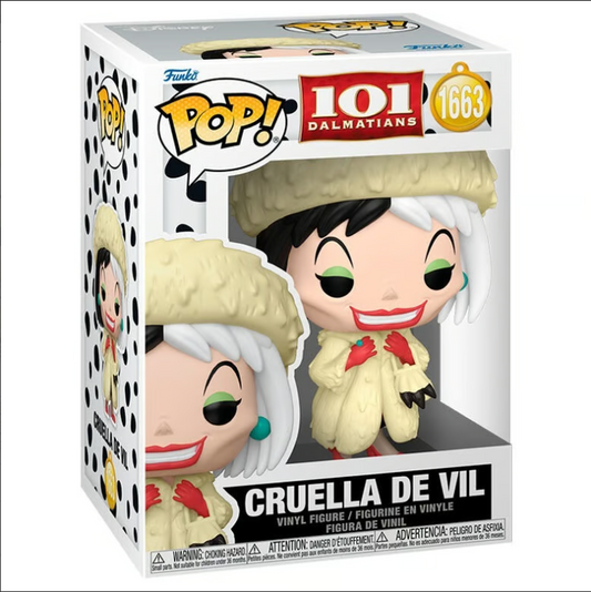 Funko POP! Disney: 101 Dalmaçyalı, Cruella De Vil, Klasik
