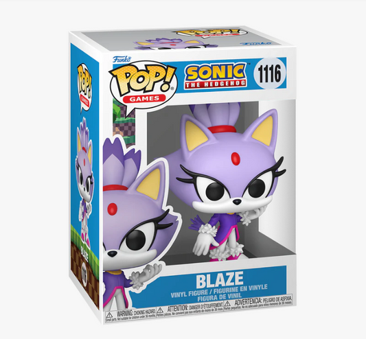 Funko POP - Games Sonic - Blaze the Cat