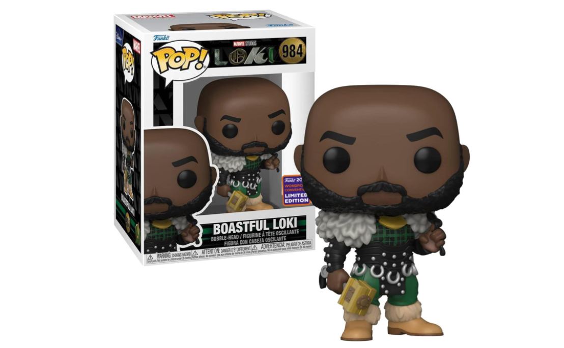 Funko Pop! 984 Marvel Loki - Boastful Loki - Funko Wondrous Convention - Limited Edition