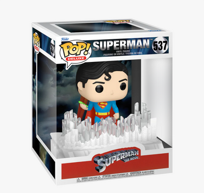 Funko POP DC Deluxe: Superman with Crystal