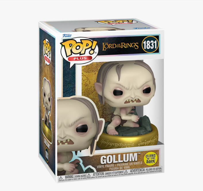 Funko POP - Plus Lord of the Rings S9 - Gollum Glow in the dark