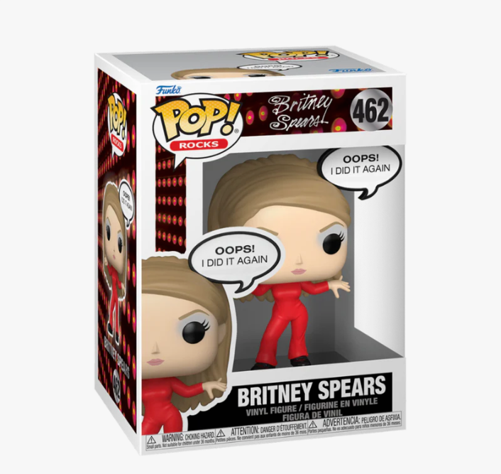 Funko POP Rocks Sayings: Britney Spears - Oops, I Did it Again