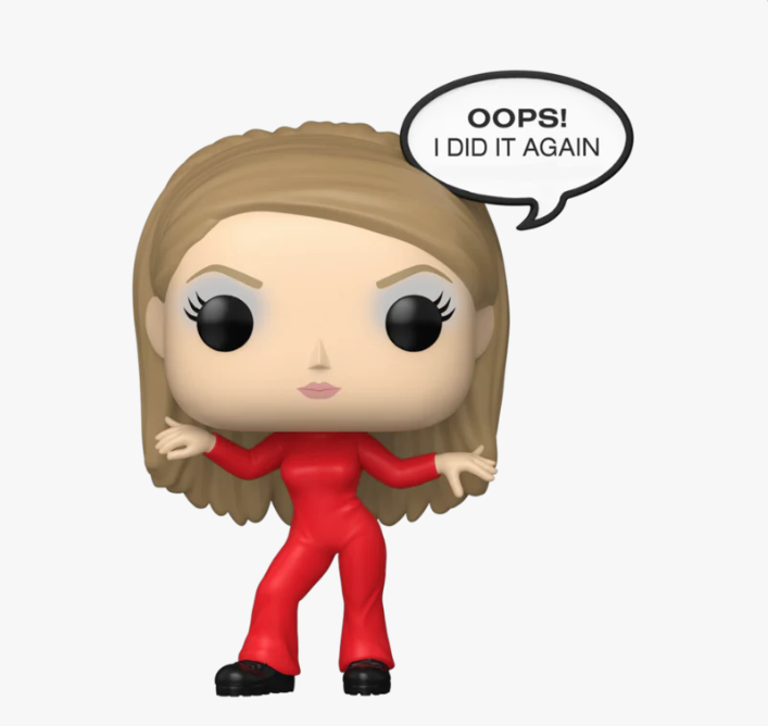 Funko POP Rocks Sayings: Britney Spears - Oops, I Did it Again