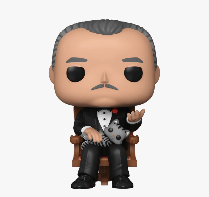Funko POP Movies The Godfather 50th Anniversary Vito Corleone with Cat