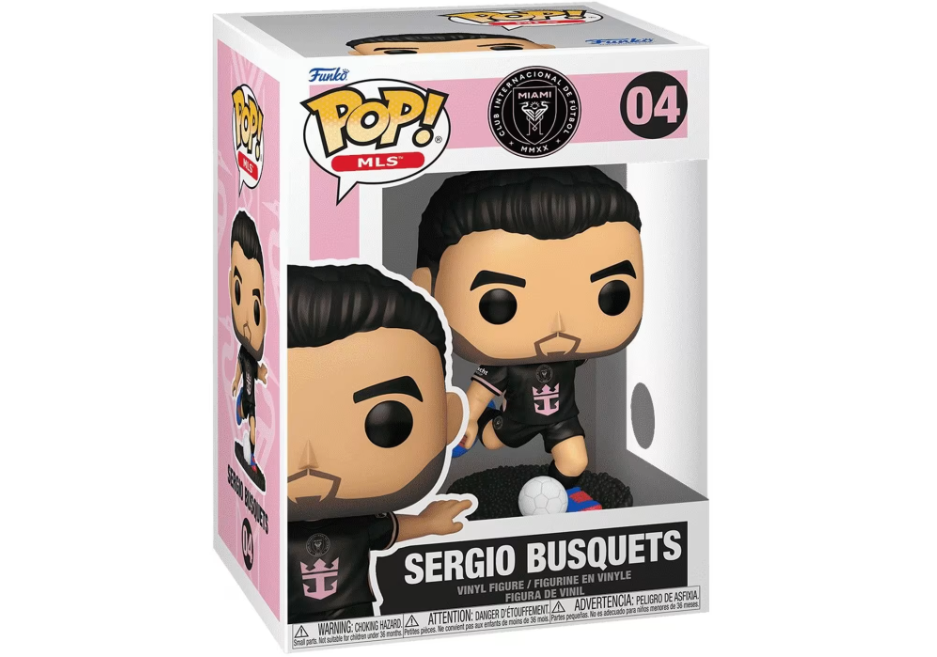 Funko POP! Sergio Busquets 04 Inter Miami