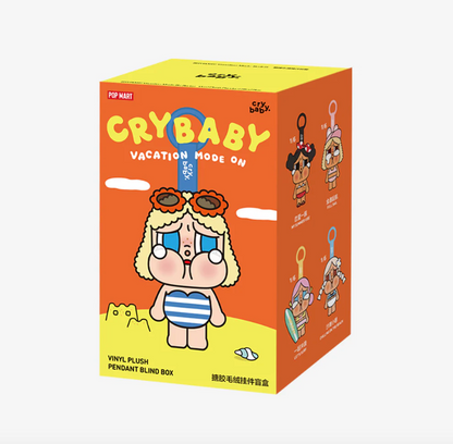 Pop Mart Crybaby Vacation Mode On Serisi Vinil Peluş Bebek Sürpriz