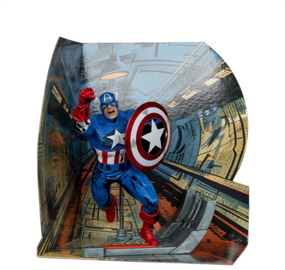 McFarlane Toys - Marvel Collection PVC Statue 1/10 Captain America