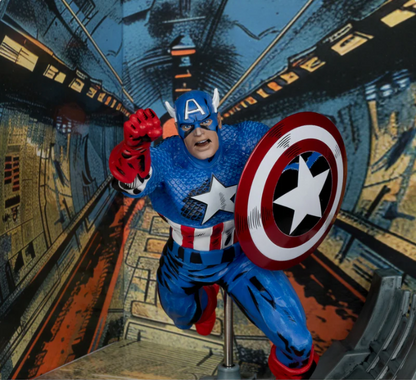 McFarlane Toys - Marvel Collection PVC Statue 1/10 Captain America