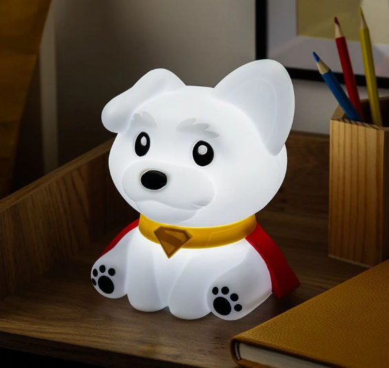 Paladone Superman Krypto SquishyGlo Şarjlı Silikon Lamba