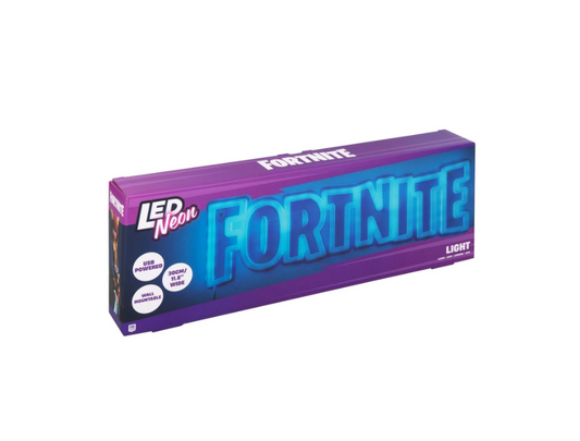 Paladone Fortnite Logo Duvara Monte Edilebilir Led Neon Işık