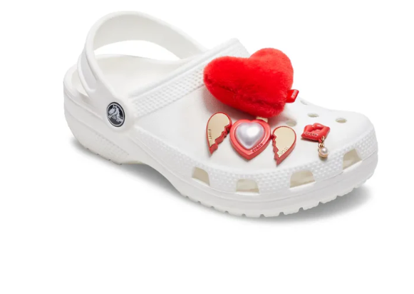 Crocs Jibbitz™ Kırmızı Sevgililer Günü Takısı