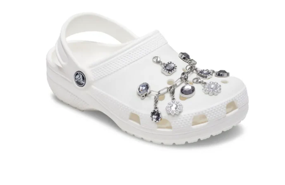 Crocs Jibbitz™ Gümüş Ayarlanabilir Takı Zinciri