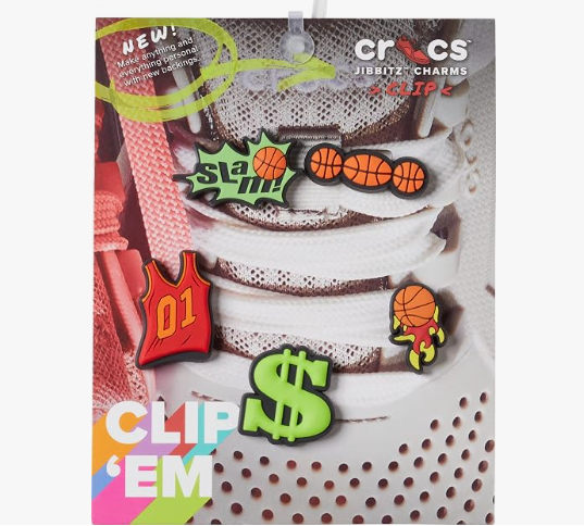 Crocs Jibbitz Slam Dunk Lace Backer