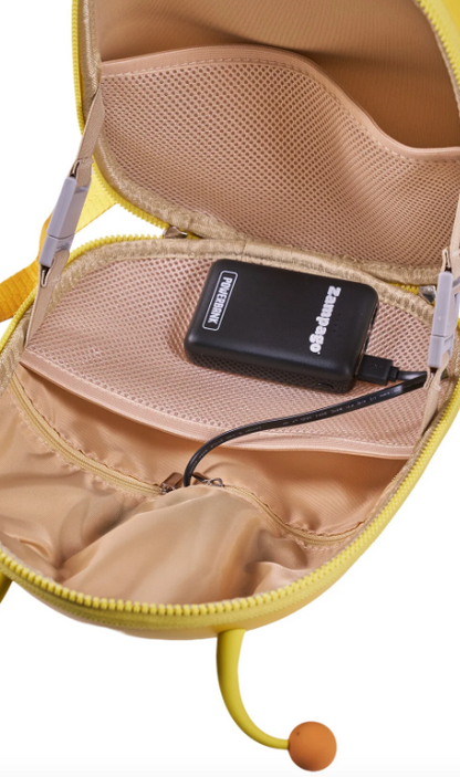 Zampago Bee Led Işıklı Çocuk Sırt Çantası - 10.000 mah Powerbank Hediyeli
