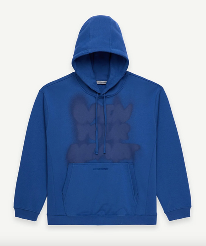 Les Benjamins Oversize Fit Mavi Renkli Erkek Kapüşonlu Sweatshirt HOODIE 306
