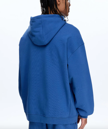 Les Benjamins Oversize Fit Mavi Renkli Erkek Kapüşonlu Sweatshirt HOODIE 306