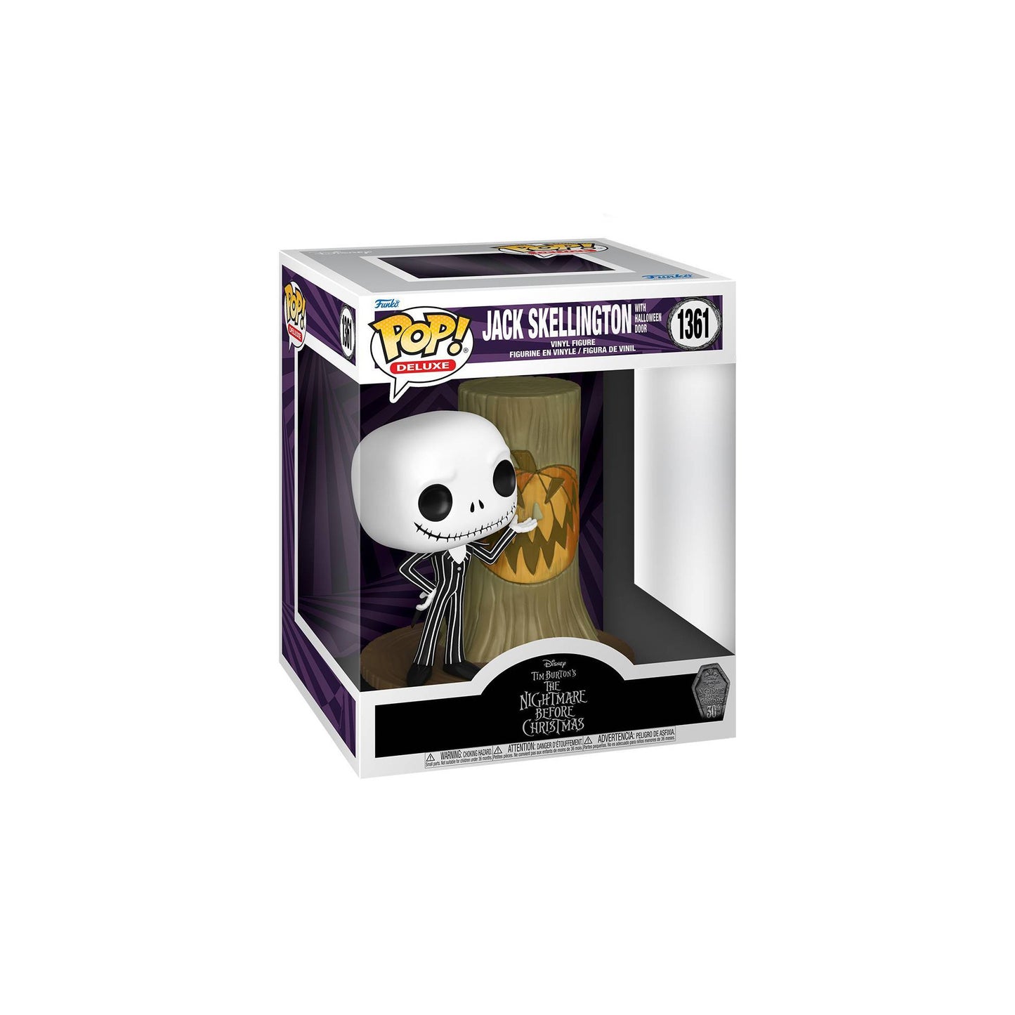 Funko Pop The Nightmare Before Christmas 30th - Jack with Hallowen Door Town