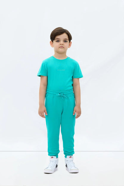 Les Benjamins Çocuk Sweatpant 303 Backyard Green