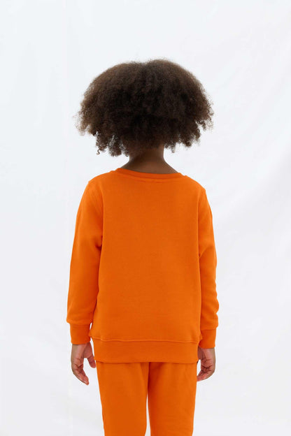 Les Benjamins Çocuk Sweatshirt 304 Fiery Orange