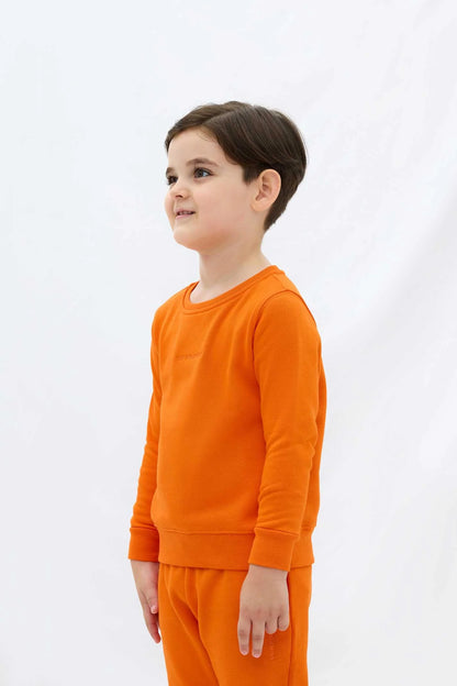 Les Benjamins Çocuk Sweatshirt 304 Fiery Orange