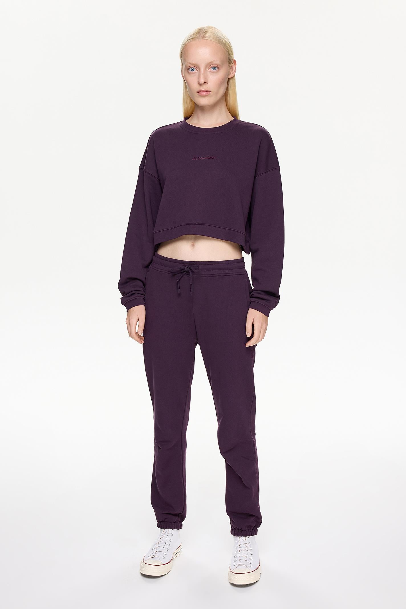 Les Benjamins Sweatshirt 303 - Rich Mauve Essentials 9.0