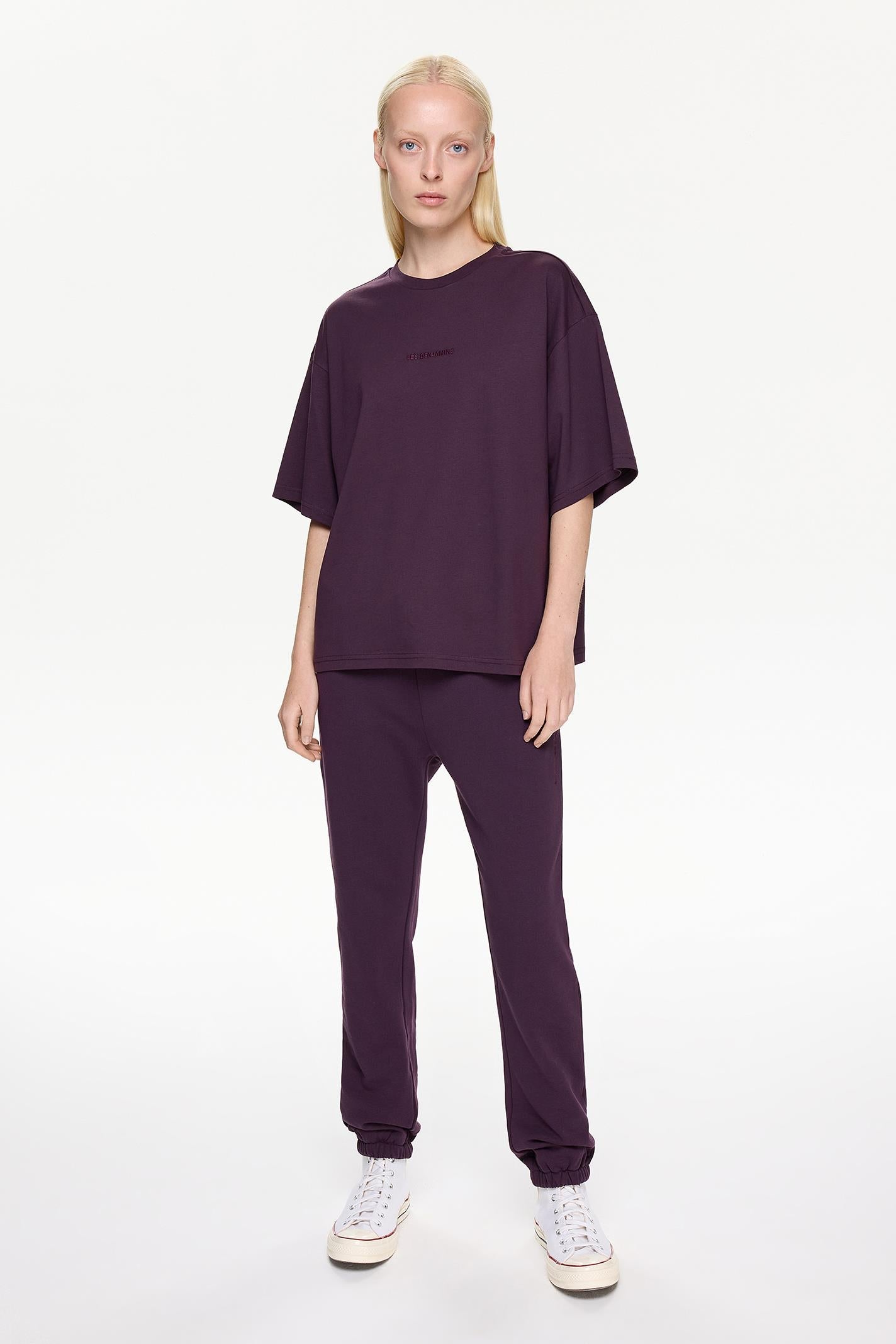 Les Benjamins Short Sleeve Tee 303 Rich Mauve - Essentials 9.0