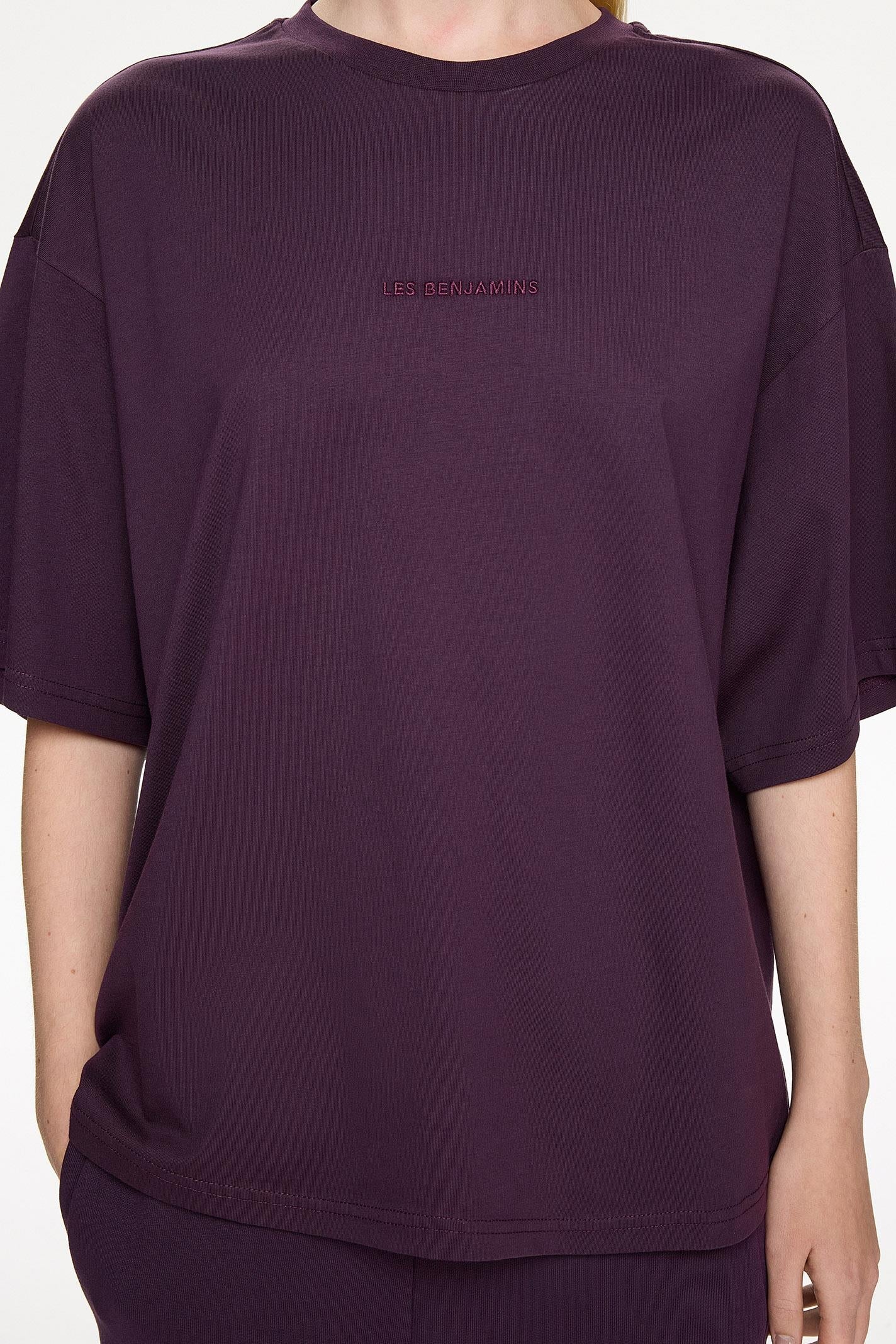 Les Benjamins Short Sleeve Tee 303 Rich Mauve - Essentials 9.0